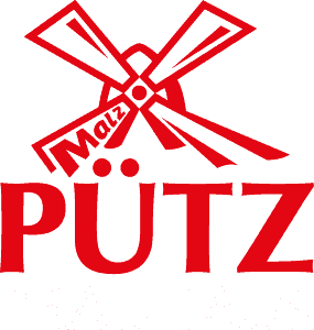 Das Logo vom Brauhaus Pütz im Belgischen Viertel.